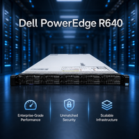 Servidor Dell PowerEdge R640 1U en Oferta, Xeon Gold 6248 6230, Doble Socket, Alto Rendimiento, Servidor Host para Virtualización