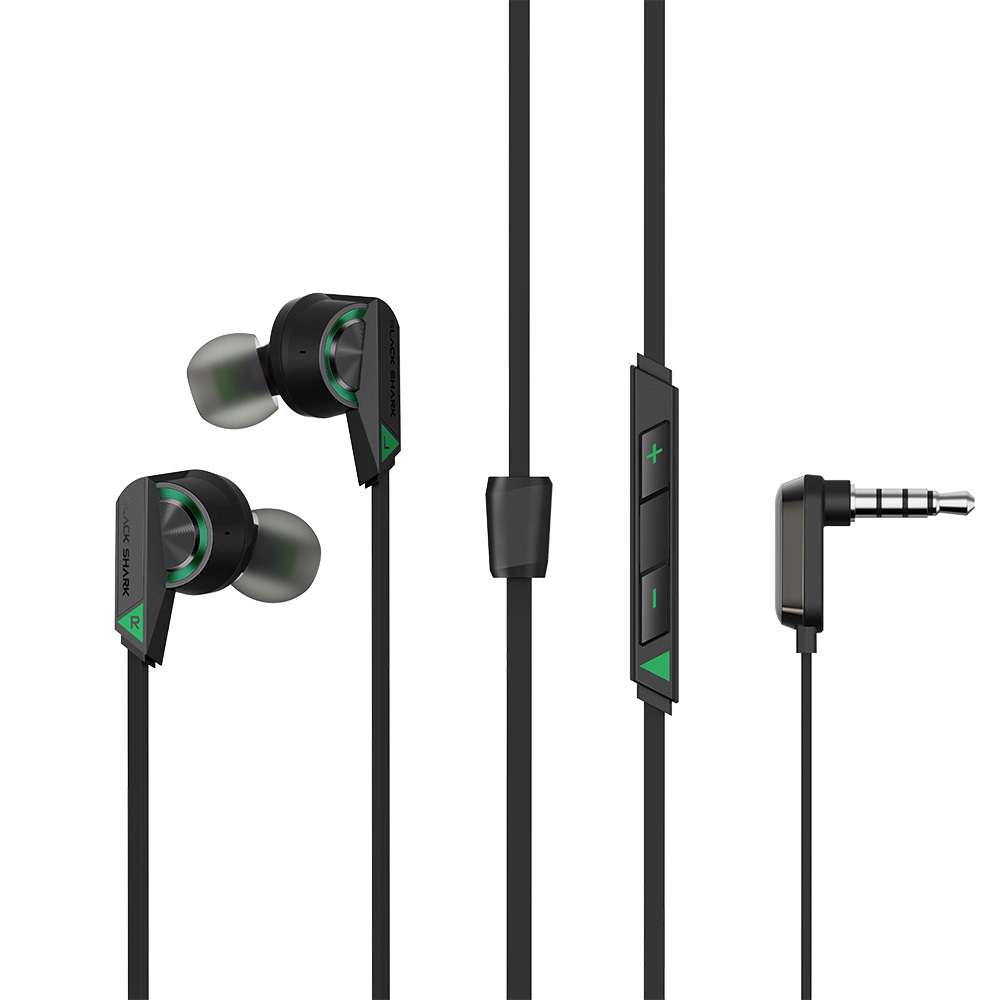 Black Shark 3.5mm イヤホン 2 Pro マイク付き 11.2mm ドライバー