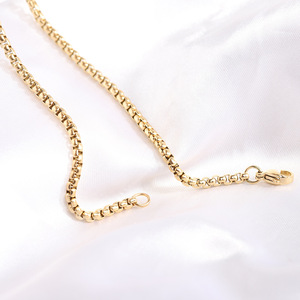 Hip Hop Dollar Signe Pendentif <span class=keywords><strong>Collier</strong></span> avec Zircone Pleine Perceuse Intimidation Beauté Argent En Acier Inoxydable Couleur Rétention Bijoux - Product Image 3