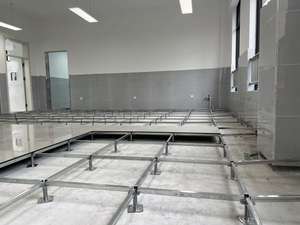 Plancher surélevé en acier et céramique, système de plancher surélevé haute résistance pour salle de serveurs, centre de données - Product Image 2
