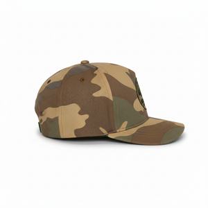 OEM Custom 5 Panel Cotton <b>Snapback</b> <b>Cap</b> With Flat Embroidery logo Unstructured High Quality Hat - Product Image 4