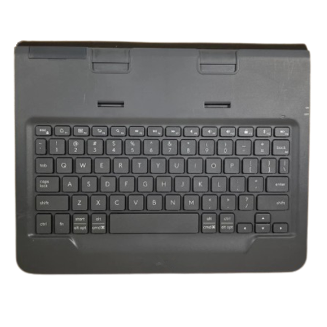 YR0063 Universal Folio Black Wireless Foldable Case Keyboard For iPad 6/7/8/9/10
