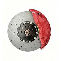 Kit d'étriers de frein à disque carbone-céramique 10 pistons avant 4 pistons arrière pour C8 B9 B8 R8 Q8 Q7 RS5 C7 RS6 RS7 RS4 avec plaquettes carbone-céramique