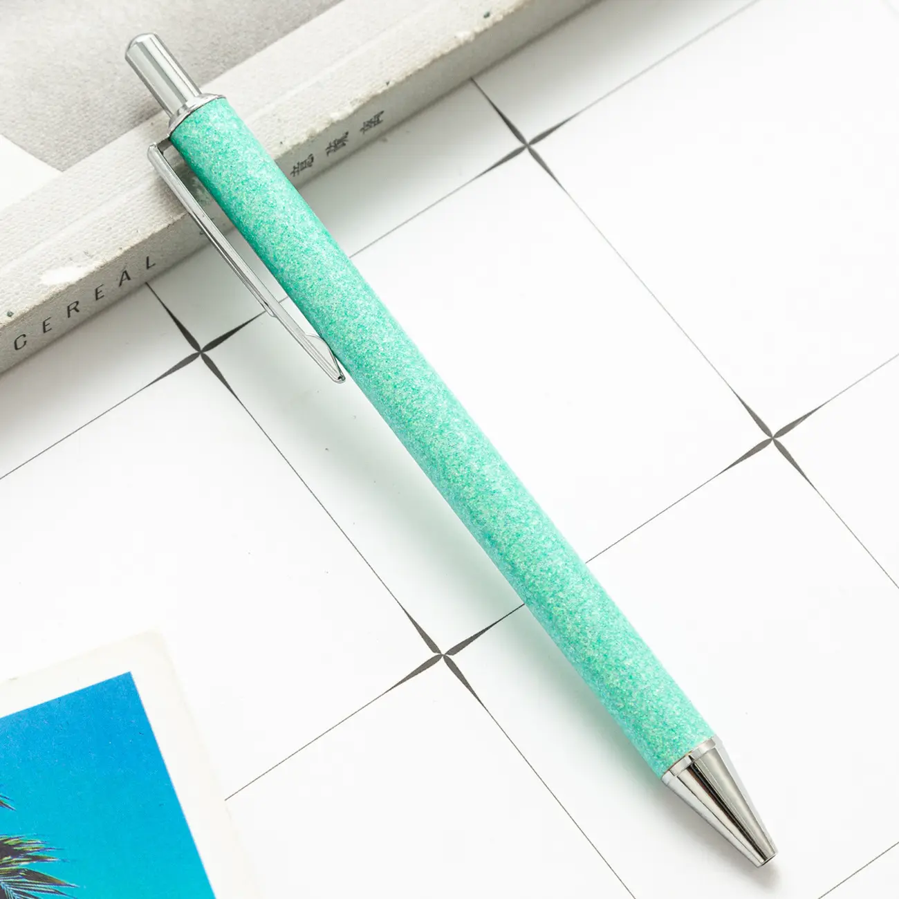 Симпатичные Ручки, шариковая ручка с блестками, металлический корпус, выдвижная ручка для записей для женщин и девушек