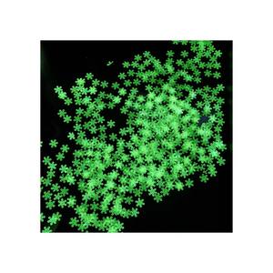 Lentejuelas brillantes fluorescentes para decoración de uñas, copos de polvo fluorescentes de 4mm que brillan en <span class=keywords><strong>la</strong></span> oscuridad - Product Image 4