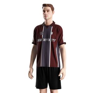 Camiseta de Fútbol para Fanáticos, Uniforme de Fútbol Ligero, Transpirable, Tejido que Absorbe la Humedad para Partidos y Entrenamientos - Product Image 2