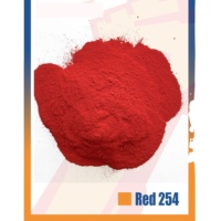Pigments inorganiques industriels de poudre de pigment rouge d'oxyde de fer de prix usine