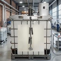 Agitateur industriel en acier inoxydable 5,5 kW, capacité 1000 L, équipement de mélange de liquides personnalisable