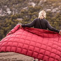 Couverture de pique-nique de camping gonflée imperméable chaude de voyage légère