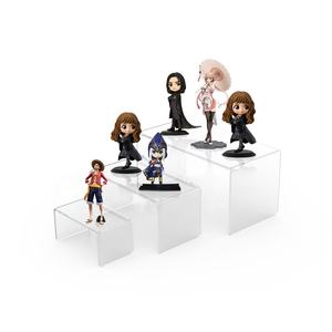 Présentoir de parfum en acrylique de comptoir de taille personnalisée présentoir de risers en acrylique pour les figurines <span class=keywords><strong>Amiibo</strong></span> Funko POP - Product Image 1