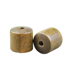 ลูกปัดไม้จันทน์เขียวอาร์เจนตินาขนาด 6 มม. 8 มม. สำหรับทำสร้อยข้อมือ DIY เครื่องประดับพุทธ - Product Image 4