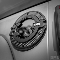 Couvre-réservoir d'essence transparent en aluminium de la série Genesis OMU pour Jeep Wrangler JK JL, accessoires pour bouchon de réservoir, fabricant Maiker