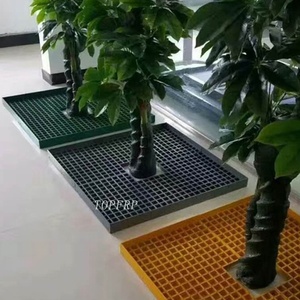 ตะแกรงไฟเบอร์กลาสแรงสูงแบบขึ้นรูป FRP สำหรับพื้นที่ล้างรถ - Product Image 5