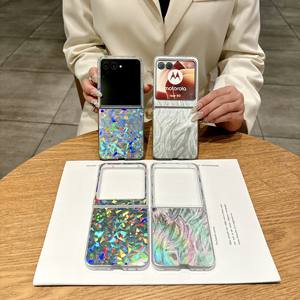 Funda trasera antigolpes para <span class=keywords><strong>Moto</strong></span> Razr 50 Ultra Laser Flip Phone Cover para Samsung <span class=keywords><strong>Z</strong></span> Flip 6 - Product Image 2