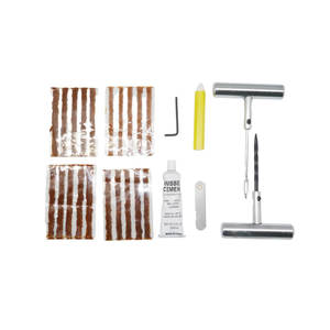 Wheelsky haute qualité <span class=keywords><strong>26</strong></span> pièces Kits de réparation de pneus voiture moto vélo universel <span class=keywords><strong>Tubeless</strong></span> main outils de réparation de pneus - Product Image 2
