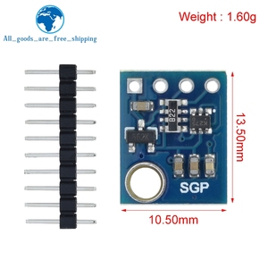 Módulo de sensores de detección de calidad del aire TZT SGP40 SGP30 Detección digital de TVOC Compatible con placa de demostración <span class=keywords><strong>Arduino</strong></span> - Product Image 2