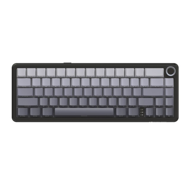 Attack Shark X66 RGB 3 Mode Wired Wireless 2.4G BT Hot Swap Gasket Mechanical Gaming Keyboard