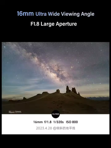เลนส์ VILTROX 16 มม. F1.8 สำหรับกล้อง Sony <span class=keywords><strong>Nikon</strong></span> เลนส์ฟูลเฟรมสำหรับถ่ายภาพท้องฟ้าเต็มไปด้วยดวงดาว รูรับแสงกว้าง มุมกว้างพิเศษ โฟกัสอัตโนมัติ พร้อมหน้าจอ - Product Image 5