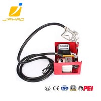 ETP-80A 220V AC 12V DC débitmètre auto-amorçant Diesel huile Station-service Mobile Mini distributeur de carburant Kit de pompe de transfert de carburant électrique