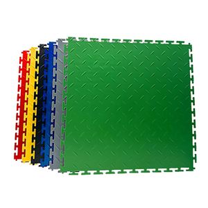 Tapetes de Piso Antideslizantes de 5 mm con Diseño de Bloqueo por Clic, Resistentes al Agua, Duraderos, de PVC - Product Image 1