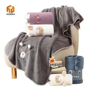 Wholesale Custom High quality hot sale soft Highly Absorbent embroidery face baby bath towel set