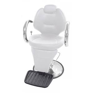 Silla de peluquería de lujo para comercio electrónico, sillón Blanco de barbería, nanofuerte, mueble - Product Image 1