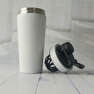 Chống Rò Rỉ Phòng Tập Thể Dục Kim Loại Protein Shaker Cup Đôi Tường Cách Nhiệt Chân Không Flasks Thép Không Gỉ Protein Shaker Chai Shakers - Product Image 3