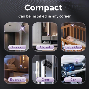 Mini caméra CCTV sans fil compacte S1 avec vision nocturne et connectivité téléphonique rotative, <span class=keywords><strong>appareil</strong></span> intelligent pour <span class=keywords><strong>vlog</strong></span> avec détection de mouvement - Product Image 6