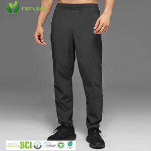 กางเกงจ็อกเกอร์ผู้ชายแบบสั่งตัด น้ำหนักเบา ผ้าใยผสม ซิปข้าง กระเป๋าข้าง ขอบเอวยางยืด สำหรับกิจกรรมในเมือง - Product Image 1