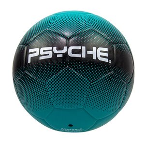 Pallone da <span class=keywords><strong>Calcio</strong></span> Psyche Termosaldato Taglia 5, Senza Cuciture, in PU, Blu Sfumato, Logo Personalizzabile, per Allenamento all'Aperto - Product Image 5