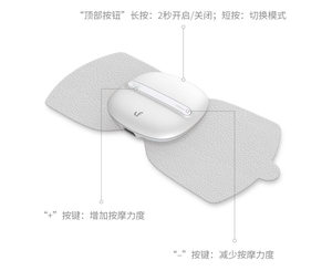 Bestseller-Produkt Professional Healthcare Mini EMS Schulter-und Nacken massage kissen Vibrierendes elektrisches Nacken massage gerät - Product Image 2