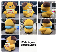 Mascotte gonflable géante en peluche pour événements sur le thème des chiens, mascotte gonflable personnalisée pour animaux de compagnie, décoration gonflable publicitaire imperméable