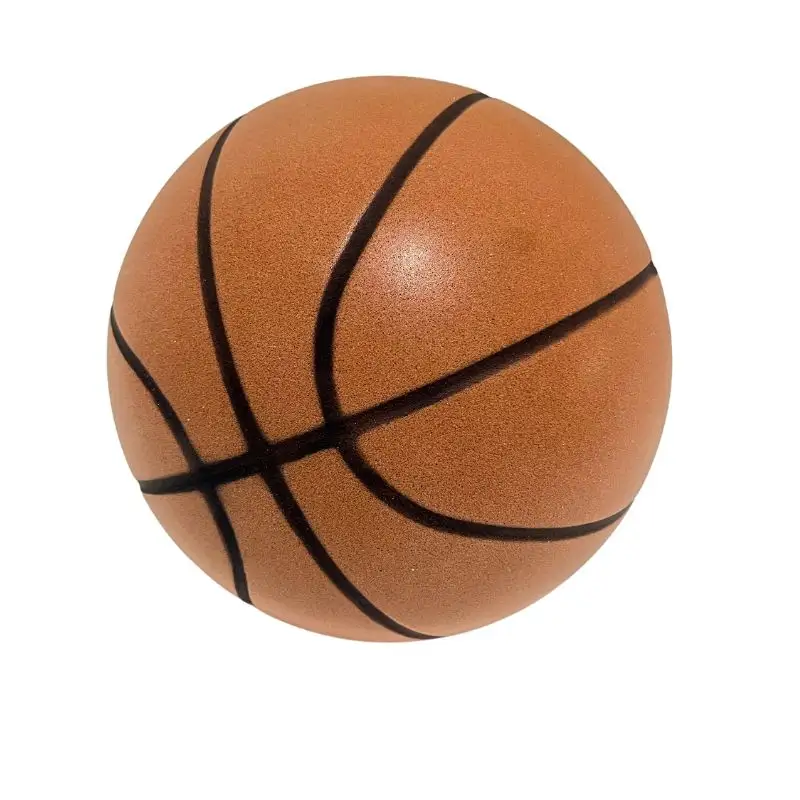 Factory Supply Kid Sports Toy Soft Sponge Bouncy Silent Basketball