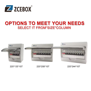 Zcebox hộp phân phối điện áp thấp điện tử tổng đài điện bao vây nhựa đơn vị tiêu dùng Nhà cung cấp - Product Image 4