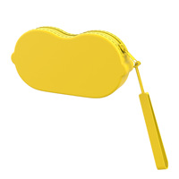 Étui de rangement personnalisé en silicone pour lunettes de soleil, pochette de protection pour lunettes avec blocs de couleur et cordon