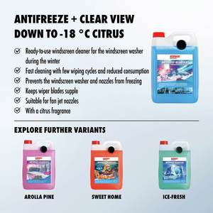 Great Quality Professional Anti-Frost Clear Sight Bis -18 Degrees Celsius Citrus 5 L Car Concentrate Windshield <b>Washer</b> <b>Fluid</b> - Product Image 2