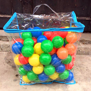 Colorido fabricación LDPE plástico inflable bola Pit juguete <span class=keywords><strong>a</strong></span> granel océano bola bolas de plástico para niños y niños - Product Image 6