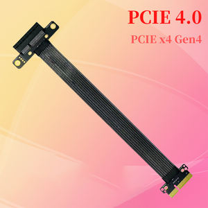 <span class=keywords><strong>PCIe</strong></span> <span class=keywords><strong>สาย</strong></span>ต่อขยาย16X แบบไรเซอร์<span class=keywords><strong>4.0</strong></span> 4X กับ X4<span class=keywords><strong>สาย</strong></span>ต่อ X4 PCI ด่วน <span class=keywords><strong>PCIe</strong></span> Gen4เงิน <span class=keywords><strong>PCIe</strong></span> ยืดหดได้สำหรับอะแดปเตอร์ GPU SSD - Product Image 5