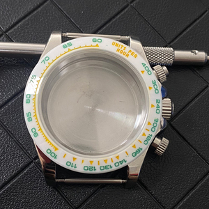 Mouvement à quartz Offre Spéciale <span class=keywords><strong>Mod</strong></span> 39mm VK63 Boîtier WatchMod Montre chronographe Boîtier en acier inoxydable Verre saphir avec cadran 29.5mm Cse - Product Image 4