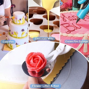 Kit de décoration de gâteaux antidérapant : Plateau tournant, outils de pâtisserie, douilles et embouts de décoration, ensemble complet d'accessoires de pâtisserie - Product Image 4