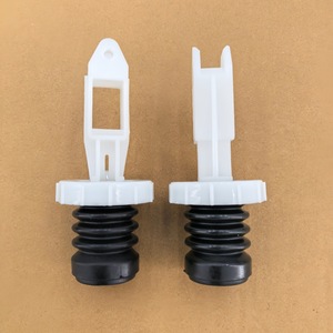 Válvula de desagüe para lavadora con tapón de goma y varilla de tracción para modelos automáticos Midea Sanyo, número de pieza Whg5354 - Product Image 3