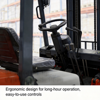 Carrello Elevatore Diesel Usato Heli da 2,5 Tonnellate in Vendita, Capacità 2,5t, Modello CPCD25, Caricatore Industriale, Disponibile per Spedizione Globale