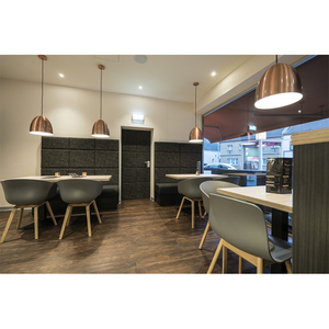 Meubles de banquette en velours vert moderne avec dossier haut pour les espaces commerciaux, les hôtels, les cafés et les restaurants - Product Image 6