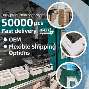 Fahint américain décoratif unipolaire plaques murales et cadres en plastique gris 1 Gang prise murale interrupteur plaque couverture dans la salle de bain - Product Image 5