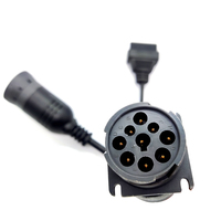 Kabel Y J1939 Tipe 2 ke Soket OBD2, Kabel ELD, Pelacak GPS, Kabel Pelacak Truk Berat, Kabel Mesin ISO9001