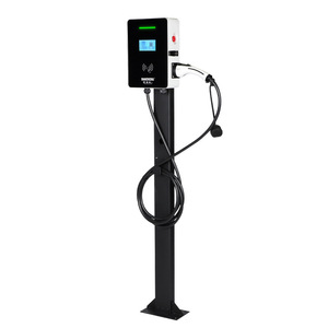 สถานีชาร์จรถยนต์ไฟฟ้าแบบติดตั้งบนพื้น รุ่นใหม่ หัวชาร์จคู่ AC/DC 3.5-7kW สำหรับสถานีชาร์จรถยนต์เชิงพาณิชย์ - Product Image 2