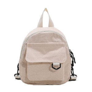 Zaino Unisex in Velluto a Coste Retrò <span class=keywords><strong>per</strong></span> Bambini, Vendita all'Ingrosso di Borse Scolastiche Colorate <span class=keywords><strong>per</strong></span> Ragazzi e Ragazze - Product Image 6