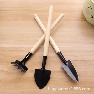 Gardening Three Piece Set Iron Hand Tools For <b>Soil</b> Loosening Planting Flowers <b>Vegetables</b> Home Garden Use - Product Image 2