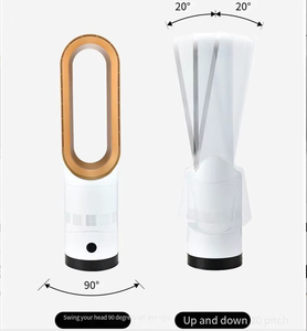 Quạt không cánh 18 inch, yên tĩnh và làm mát, quạt đứng điều khiển từ xa, tích hợp máy lọc không khí, thiết bị thông minh - Product Image 2