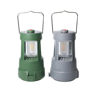 Lanterne de camping solaire <span class=keywords><strong>rechargeable</strong></span> avec boîte à outils multifonctionnelle, <span class=keywords><strong>lampe</strong></span> de tente <span class=keywords><strong>LED</strong></span> vintage portable avec fonction intégrée - Product Image 1